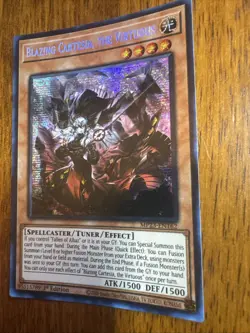 Blazing Cartesia, The Virtuous MP23-EN162 1st Prismatic Secret Rare NM Yugioh - Image 2