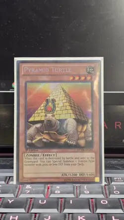 Yugioh Pyramid Turtle LCYW-EN245 Secret Rare NM - Image 1