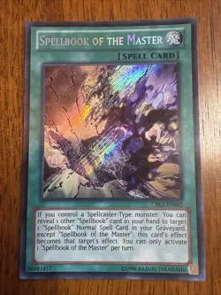1x Yu-Gi-Oh! Spellbook Of The Master - CBLZ-EN062 - Secret Rare - Unlimited - NM - Image 1