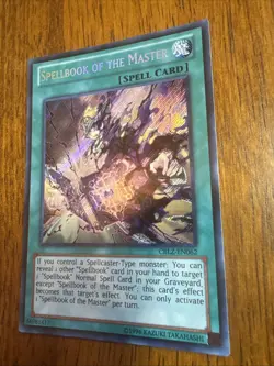1x Yu-Gi-Oh! Spellbook Of The Master - CBLZ-EN062 - Secret Rare - Unlimited - NM - Image 2