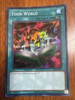 Yu-Gi-Oh! TCG Toon World SRL-EN076 Spell Ruler (25th Anniversary Edition) NM - Image 1