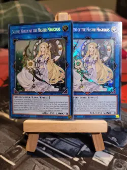 YUGIOH SELENE,QUEEN OF THE MASTER MAGICIANS RA01-EN047 SECERT RARE 1ST ED NM - Image 4
