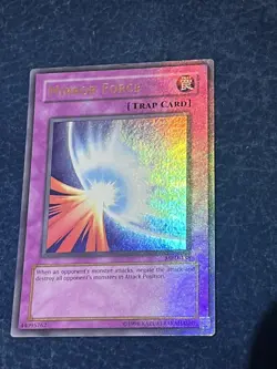 Mirror Force MRD Misprint Max Foil Bleed Metal Raiders Lp Yugioh Ultra Rare - Image 2