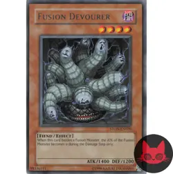 Yugioh Fusion Devourer STON-EN020 Rare NM - Image 1