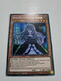 Ghost Belle & Haunted Mansion - MP22-EN258 - Prismatic Secret Rare 1st Ed YuGiOh - Image 1