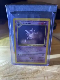 Pokemon TCG Haunter Fossil Unlimited Rare Holo Card 6/62 - Image 1