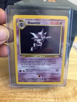 Pokemon TCG Haunter Fossil Unlimited Rare Holo Card 6/62 - Image 4