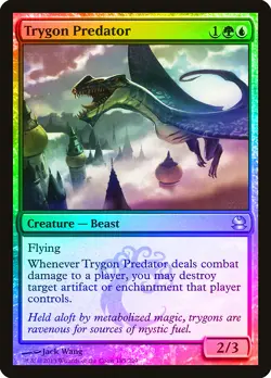 Trygon Predator FOIL Modern Masters NM Blue Green Uncommon MAGIC CARD ABUGames - Image 1