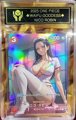 NICO ROBIN One Piece Anime Waifu Goddess CUSTOM CARD NM - Image 1
