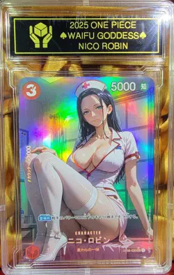 NICO ROBIN One Piece Anime Waifu Goddess CUSTOM CARD NM - Image 2