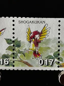 Pidgeot Evolution Pokemon Stamp Shogakukan Japanese Nintendo Japan Card TCG - Image 4
