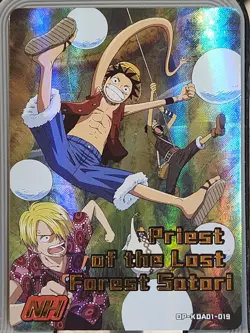 Monkey D Luffy NH OP-kda01-019 One Piece Anime TCG CCG Anime Card - Image 1