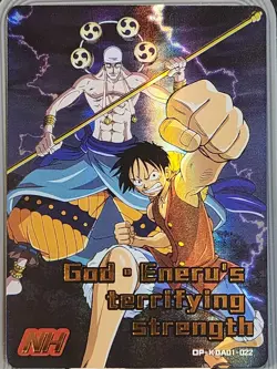 Monkey D Luffy NH OP-kda01-022 One Piece Anime TCG CCG Anime Card - Image 2