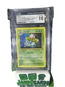 Pokemon TCG Ivysaur Holo Card 002/034 English Classic 2023 CGC GM 10 - Image 1