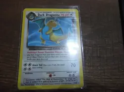 Dark Dragonite Pokemon TCG WOTC Team Rocket NON- Holo Rare Card 22/82 NM/LP - Image 1
