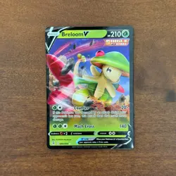 Breloom V NM 006/264 Swsh08 Fusion Strike Holo 2021 Pokemon Card - Image 1