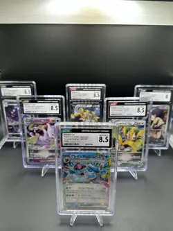 Pokemon TCG Cgc Graded Card Lot , 10 Slabs Total - Image 1