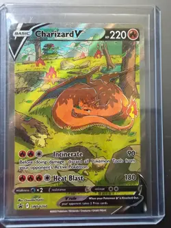Pokemon Charizard V Full Art Card - SWSH Promos SWSH260 MINT - Image 1
