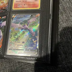 160 RARE LOT Pokemon Card Binder Charizard Pikachu Holo Charizard 11 - Image 3