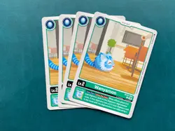 Wanyamon BT22-004 Playset Cyber Eden Digimon Card Game x4 - Image 1