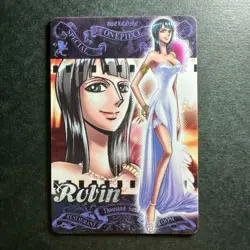 S2739 Nico Robin in White Dress Special Party Japanese One Piece Card 2009 - Image 1