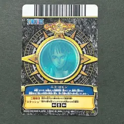 M1490 Nico Robin C213 Japanese One Piece Berry Match Carddass Card 2008 - Image 2