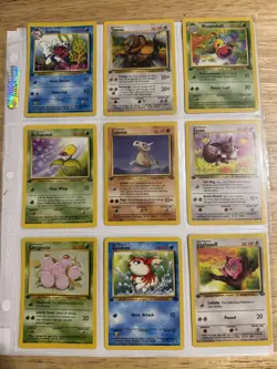Pokemon TCG Jungle 1st Edition LP / NM 46 - 54/64. 9 Card Lot. Vintage Cards - Image 1
