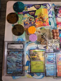 Pokemon Card Lot IR Ex Vintage Accessories Card Sleeves CGC Graded Vintage Bulk - Image 3