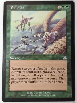 Splinter - Urza's Destiny - Magic the Gathering MTG Nice! - Image 1