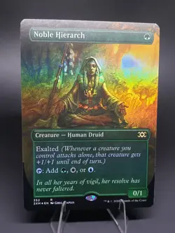 Noble Hierarch (Borderless) Double Masters Foil 352 LP - Image 2