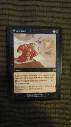 Magic: the Gathering / MtG Snuff Out x1 Mercadian Masques - Image 1