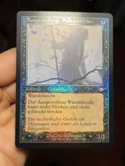 GERMAN Retro Foil Changeling Outcast (NM) + Tormented Soul (LP) • Mtg (1623) - Image 2
