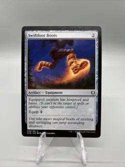 Swiftfoot Boots NM, English MTG Commander Legends: Battle for Baldur's Gate - Image 1