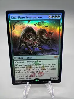 MTG Foil Promo PRM Ravnica Allegiance RNA End-Raze Forerunners Mint - Image 2
