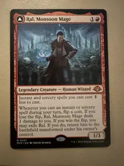 MTG - Ral, Monsoon Mage - Modern Horizons 3 - NM - Image 1