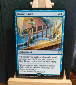 Drake Haven - Commander 2020 - Rare - NM (see pics) MTG - Image 1