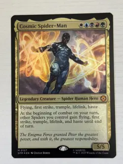 Cosmic Spider-Man (0127) - Foil - Marvel's Spider-Man - MTG - NM - Image 1