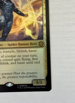 Cosmic Spider-Man (0127) - Foil - Marvel's Spider-Man - MTG - NM - Image 4
