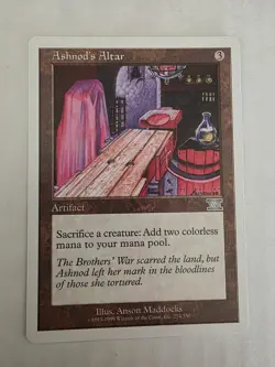 MTG Magic the Gathering Ashnod's Altar 6th Edition - Image 1