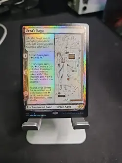 1x Urza's Saga - Showcase - Foil, English Modern Horizons 2 MTG Magic - Image 1