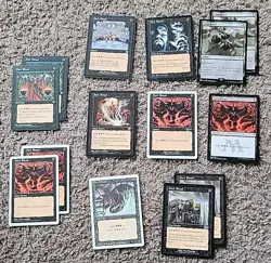 14x Magic MTG Mirage Dark Ritual LOT NM-MP Revised Warhammer Urza Ice Age 5th - Image 1