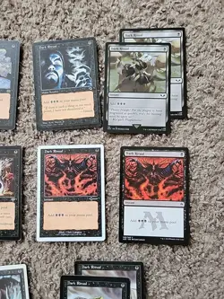 14x Magic MTG Mirage Dark Ritual LOT NM-MP Revised Warhammer Urza Ice Age 5th - Image 2