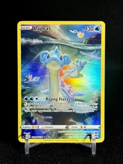 POKEMON LAPRAS GG05/GG70 CROWN ZENITH GALARIAN GALLERY FULL ART HOLO - NM - Image 1