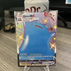 Pokemon TCG 2021 Ditto VMAX SV119/SV122 Shining Fates NM - Image 1