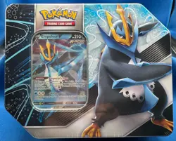 POKEMON TCG 2021 EMPOLEON V STRIKERS TIN FACTORY SEALED! - Image 1
