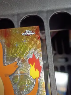 Pokemon Charmander Topps Chrome #4 TV Animation Series 1 2000 - Image 3
