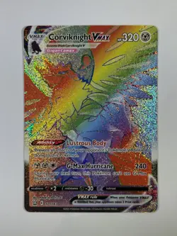 Corviknight Vmax 171/163 Battle Styles NM Full Art Secret Rainbow Rare Pokemon - Image 1