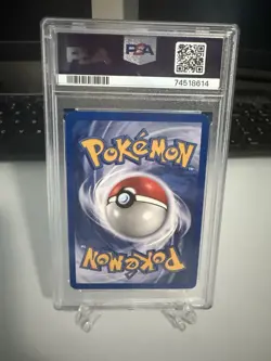 2000 Pokemon Team Rocket Dark Dragonite Holo 5/82 PSA 8 - Image 2