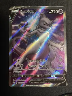 Mewtwo V SWSH 229 Pokemon Go ETB PROMO NM - Image 1