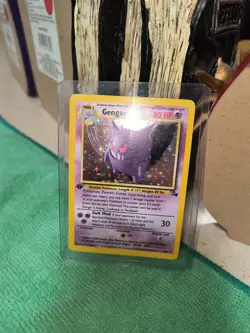 First Edition Pokemon Gengar Holo Rare 5/62 Fossil - Image 5